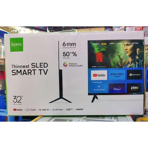 32'' SYNIX GOOGLE SMART TV
